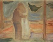 爱德华 蒙克 : Couple on the Shore